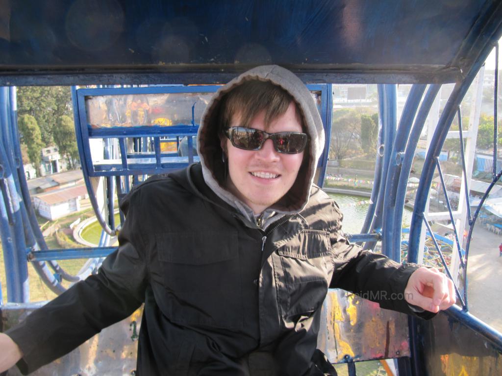 Me on the Ferris wheel