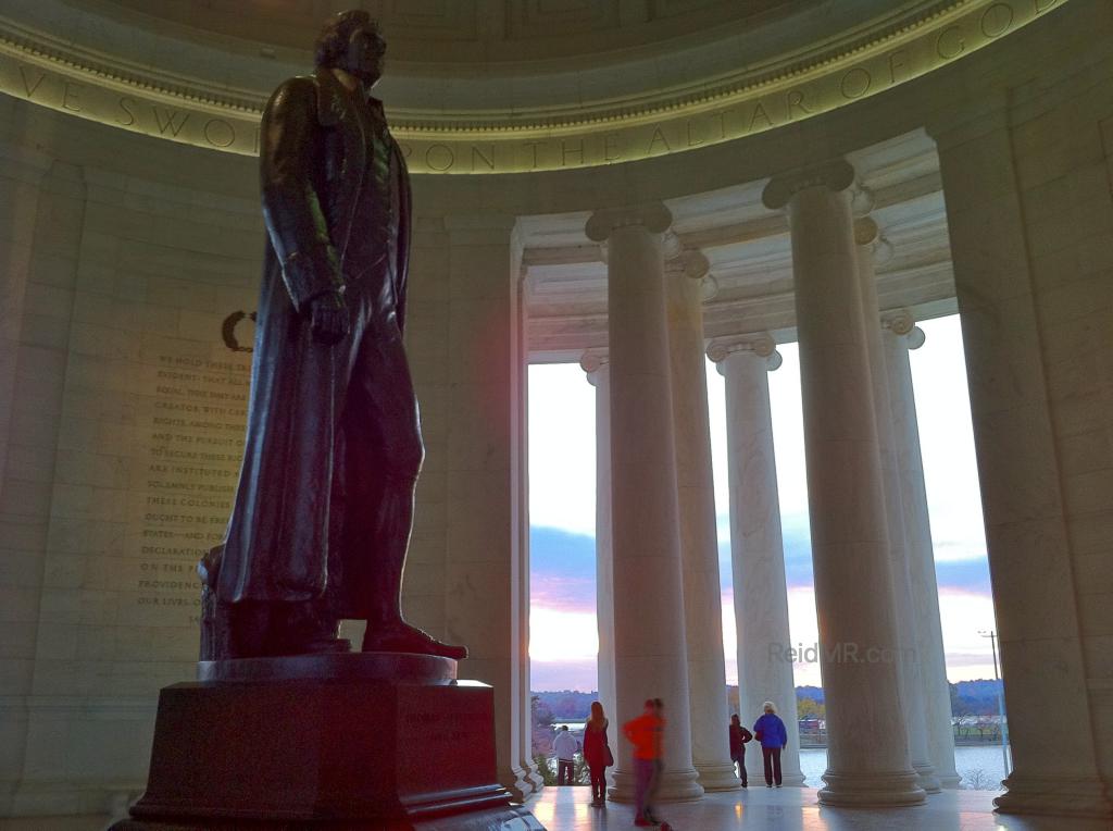 Statute of Jefferson in the Jefferson Memorial