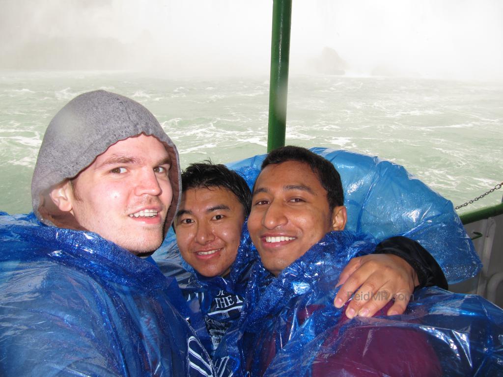 Me, Arbin, Shiva on the Maid of the Mist